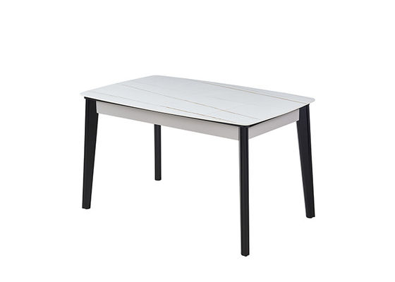 Простой обеденный стол шифера доски 130x80x76cm современного рока