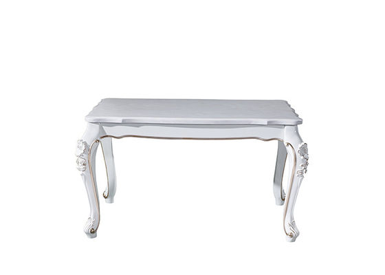 Обеденный стол европейской семьи 130x80x76cm стильный мраморный
