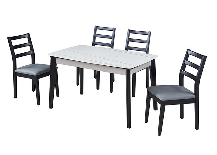 Простой обеденный стол шифера доски 130x80x76cm современного рока