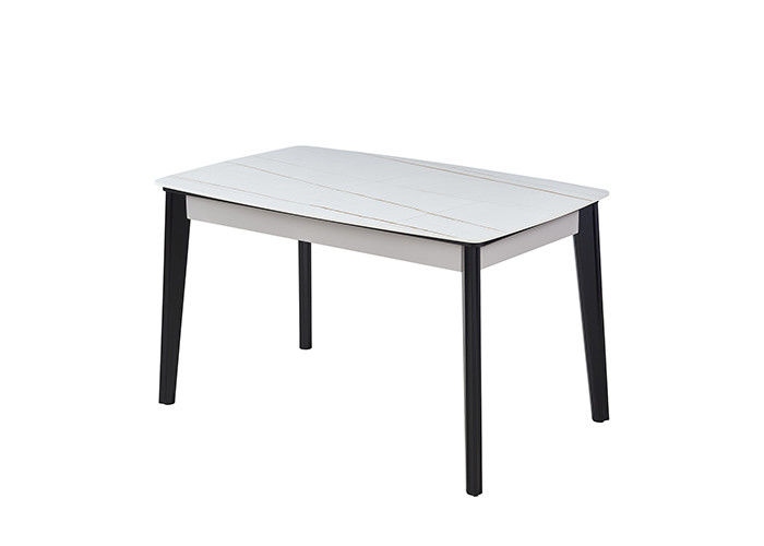 Простой обеденный стол шифера доски 130x80x76cm современного рока
